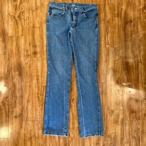 WRANGLER Men’s Blue Cowboy Bootcut Jeans Size 30x36